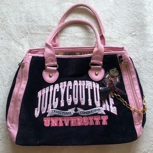 Juicy Couture velour tote